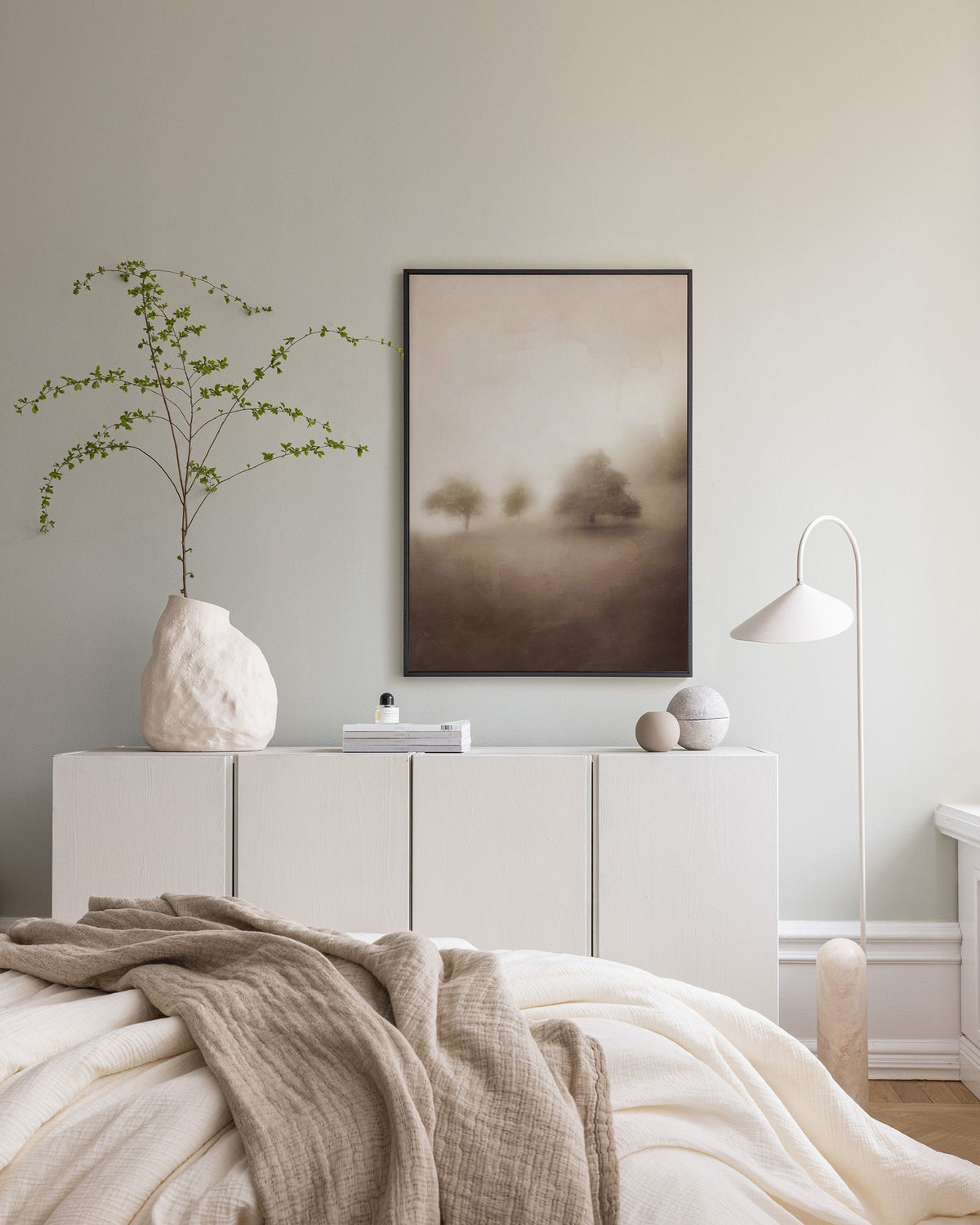 Silent Dawn Canvas print