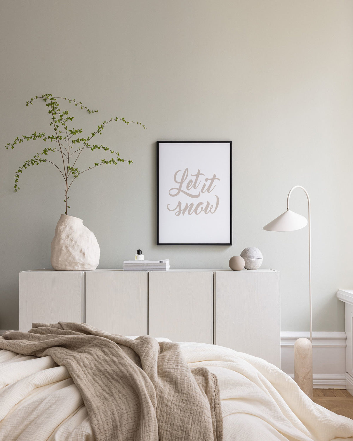 Let it Snow Canvas print
