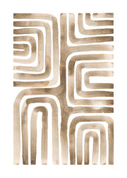Earthy Pattern No2 Print
