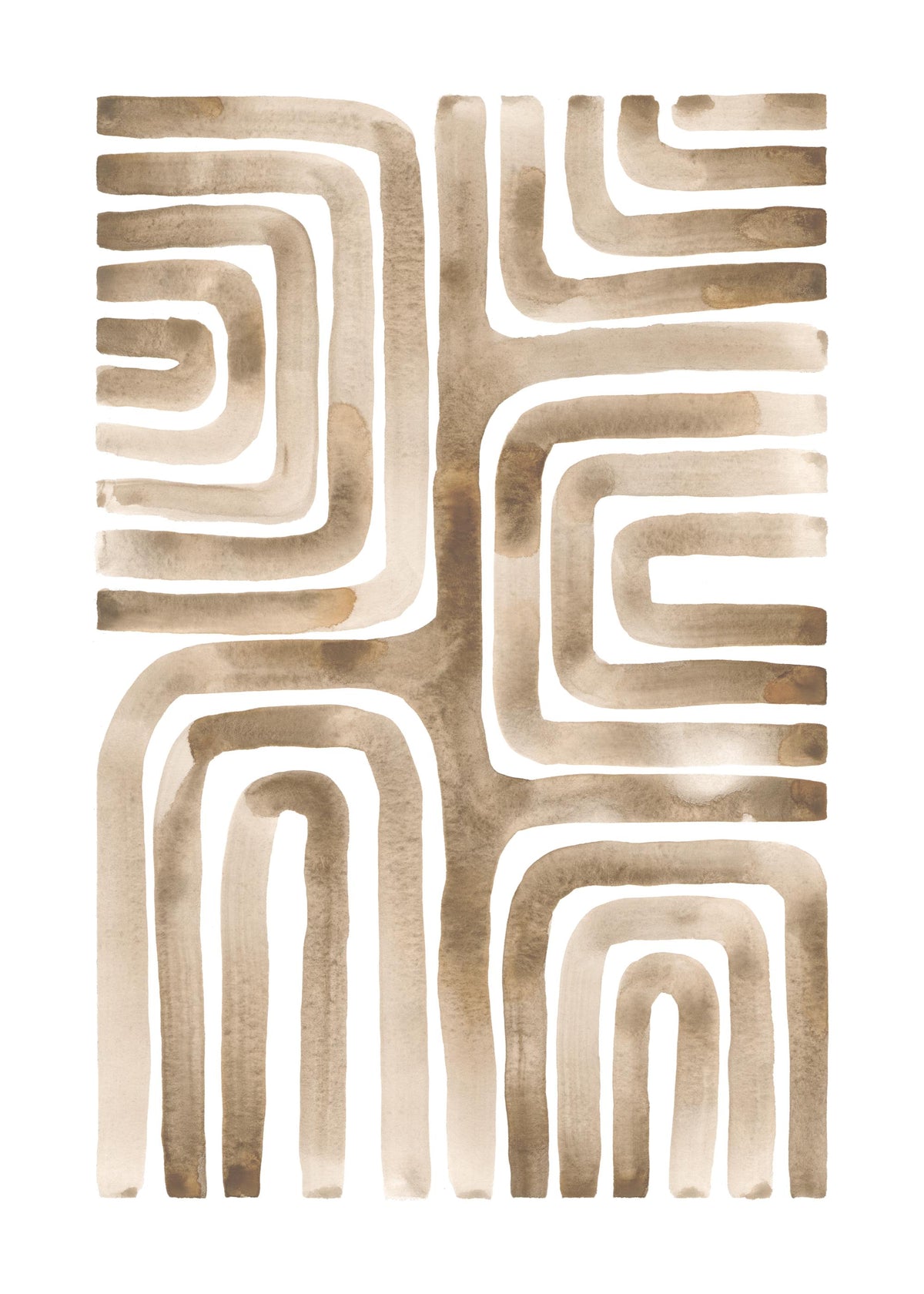 Earthy Pattern No2 Print