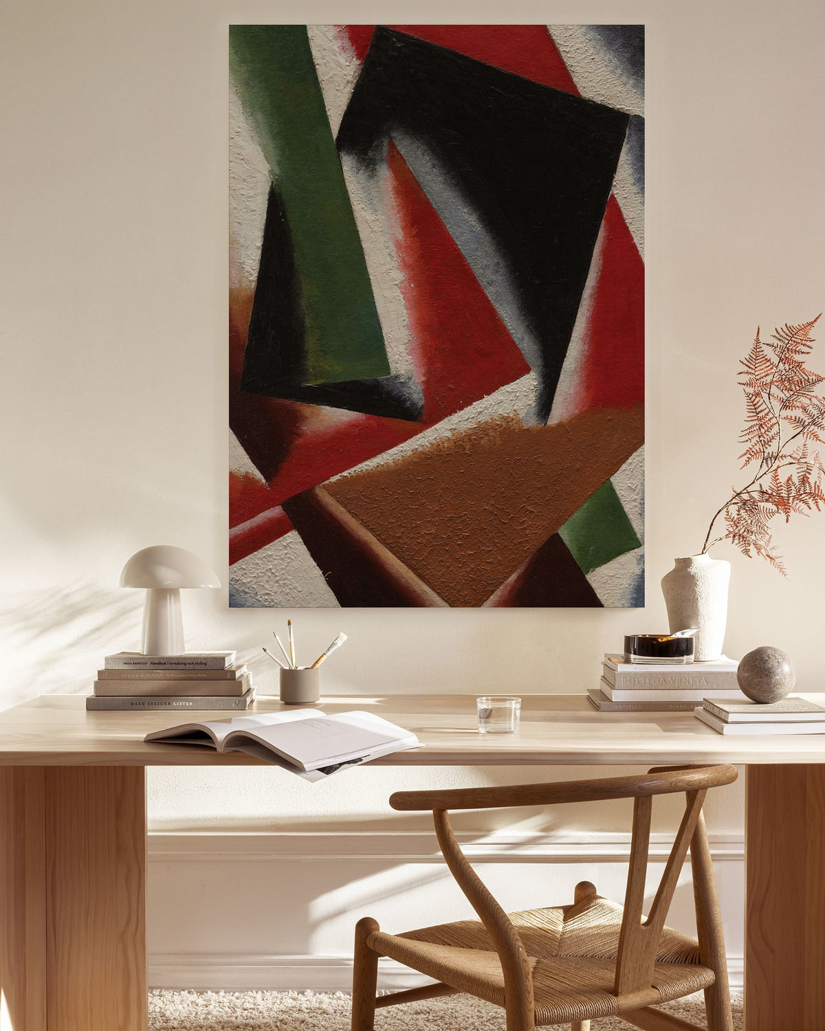 Lyubov Popova - Painterly Architectonics Canvas print