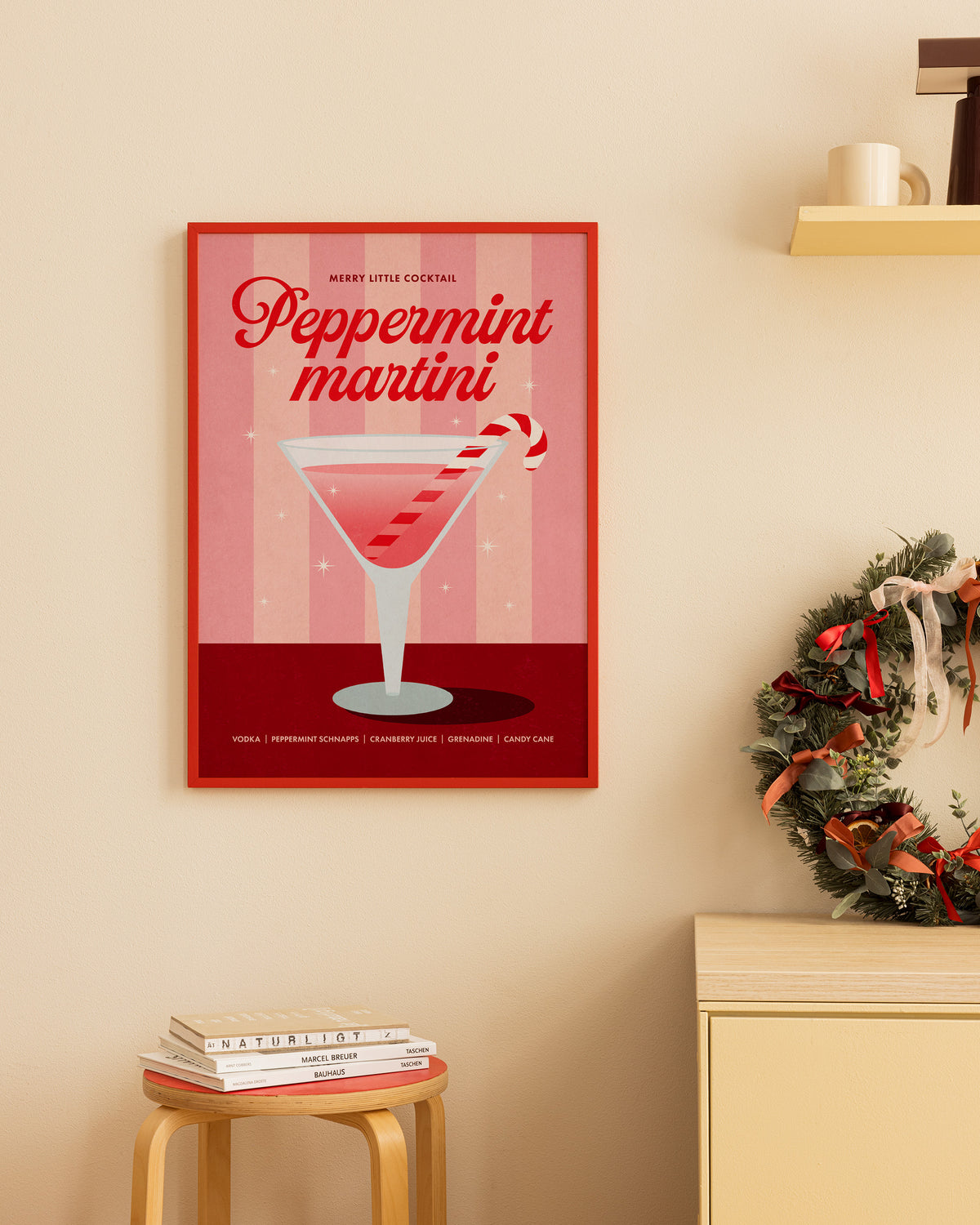 Peppermint Martini Print