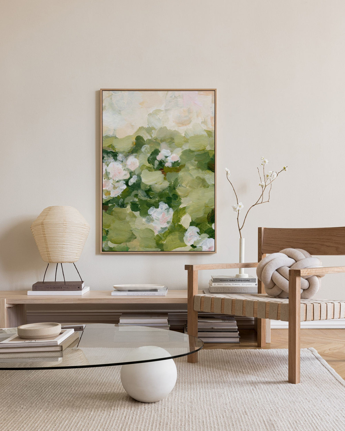 Prairie Verte Canvas print