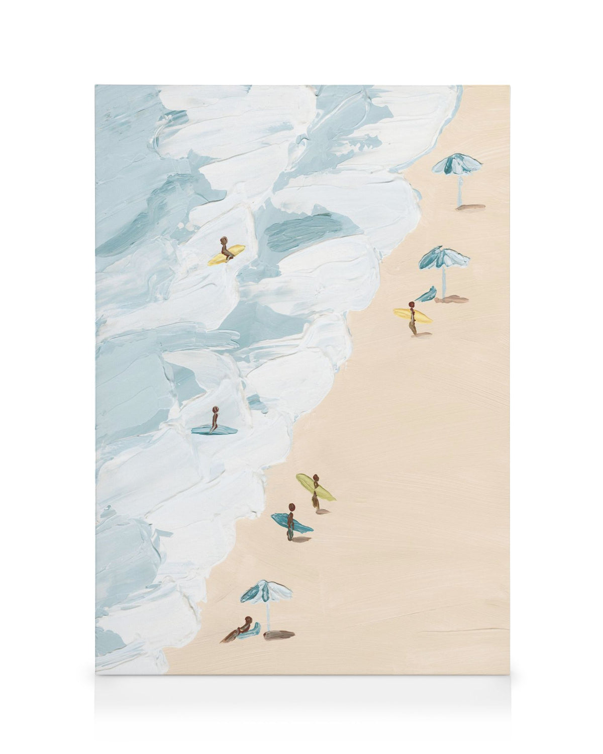 Surfer Beach Canvas