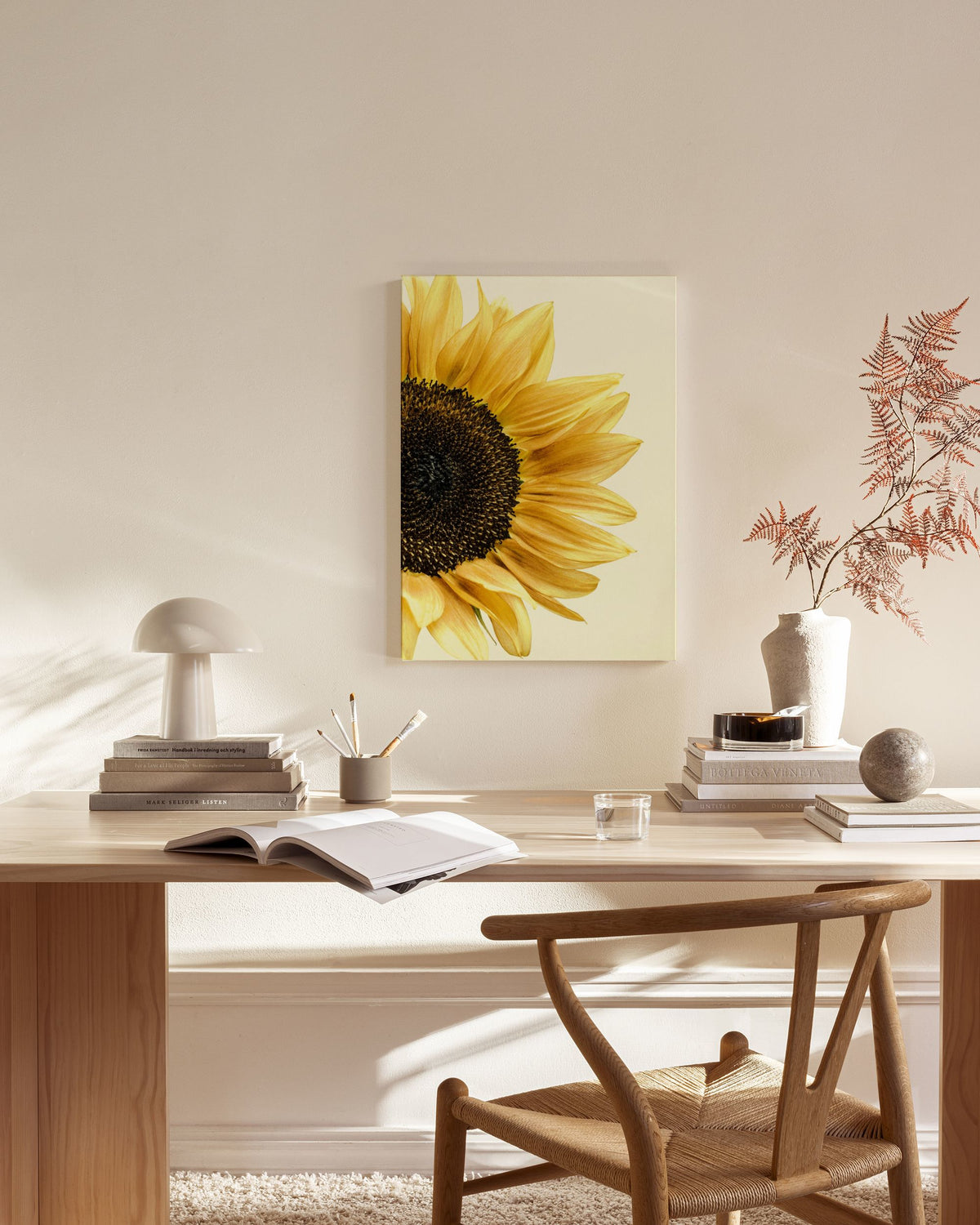 Sunflower Canvas print