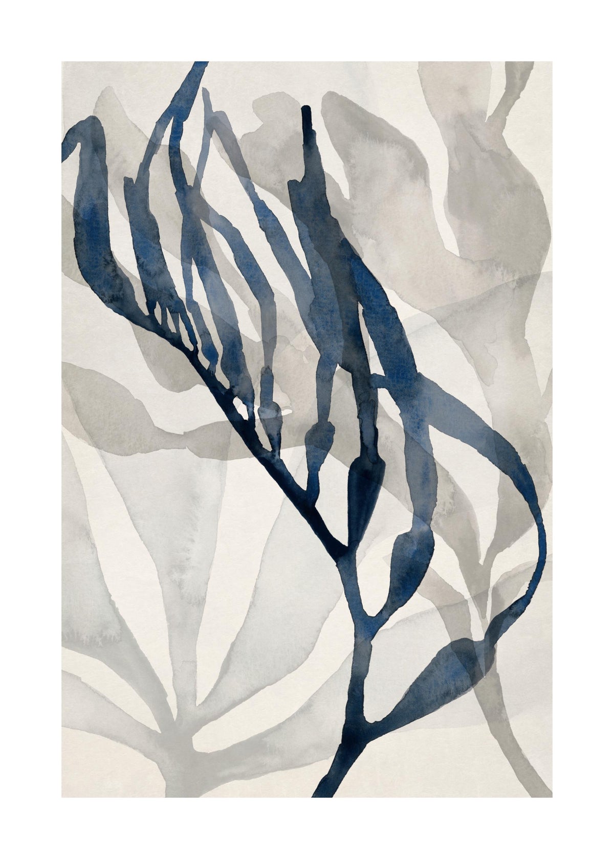 Watercolor Seaweed No2 Print