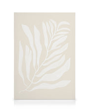 White Botanical No2 Canvas print