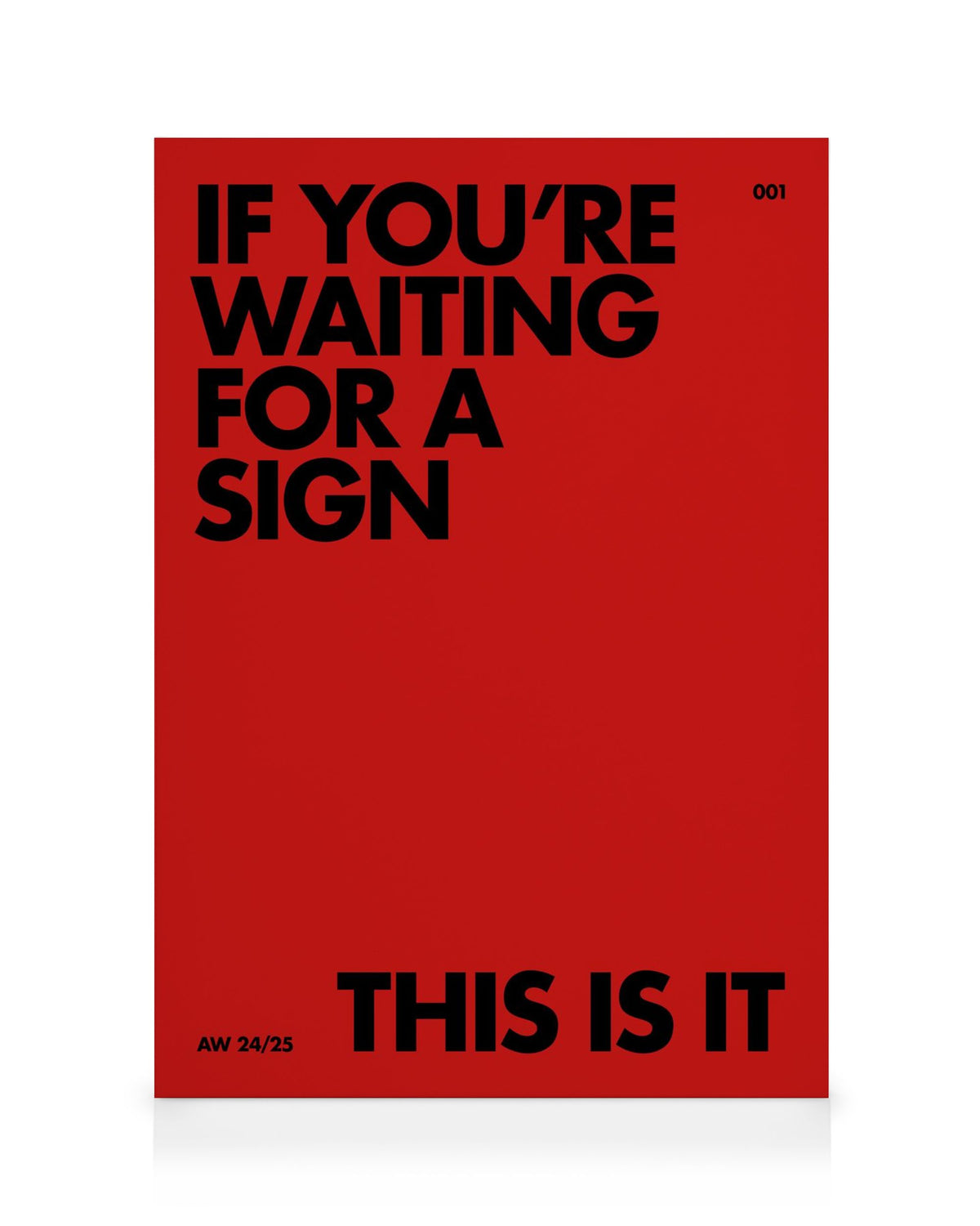 This Is It Canvas print
