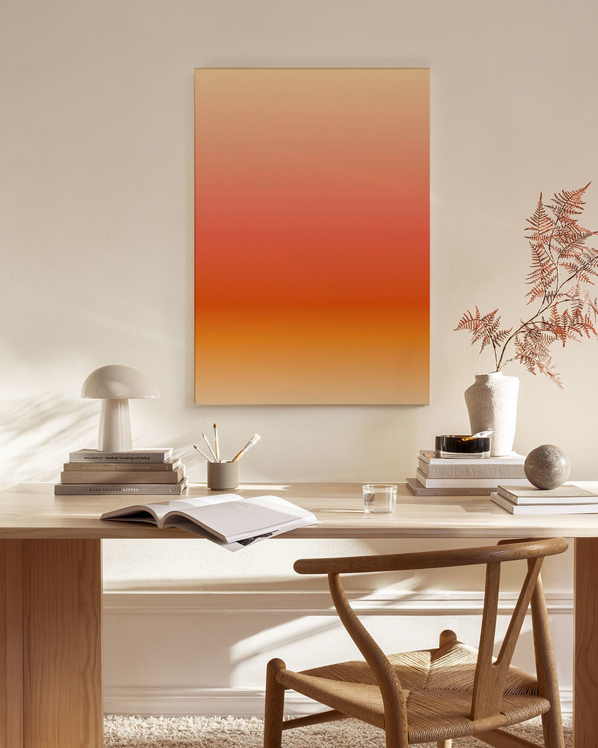 Santa Monica Sunset Canvas print