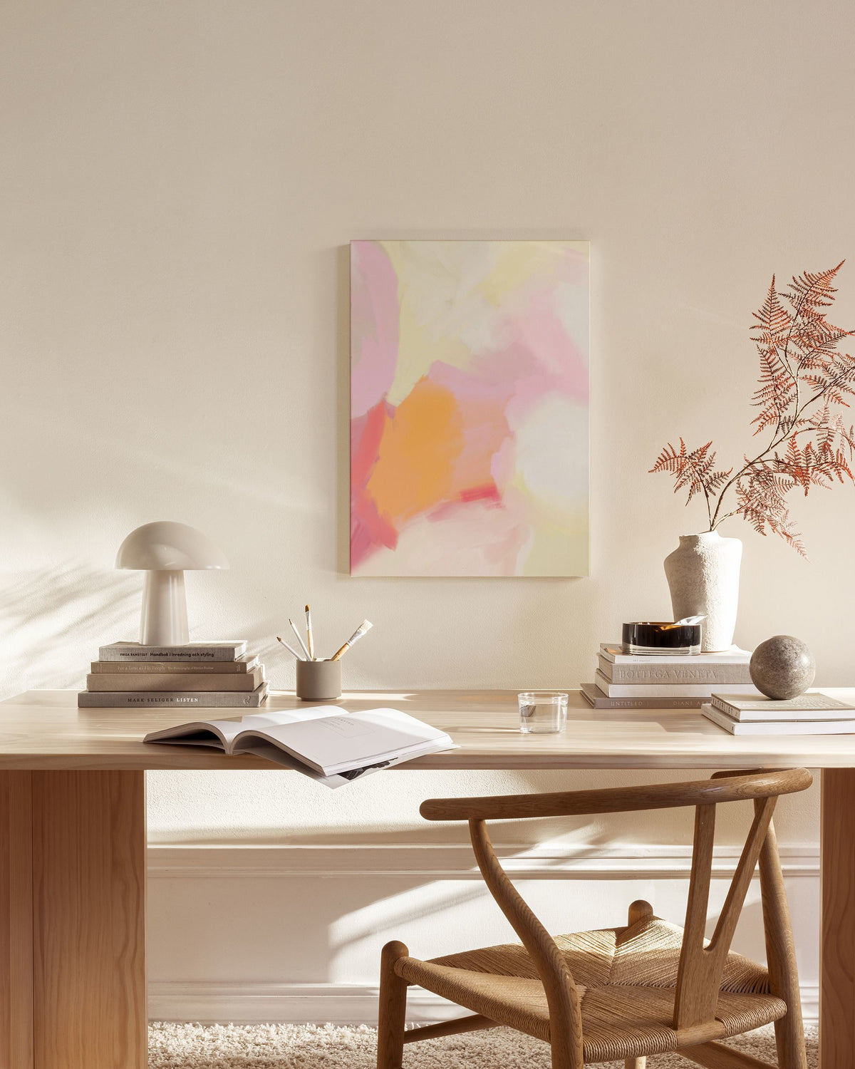 Painterly Expression No2 Canvas print