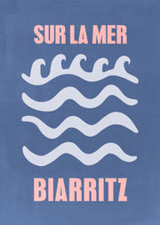 Graphic Biarritz Print
