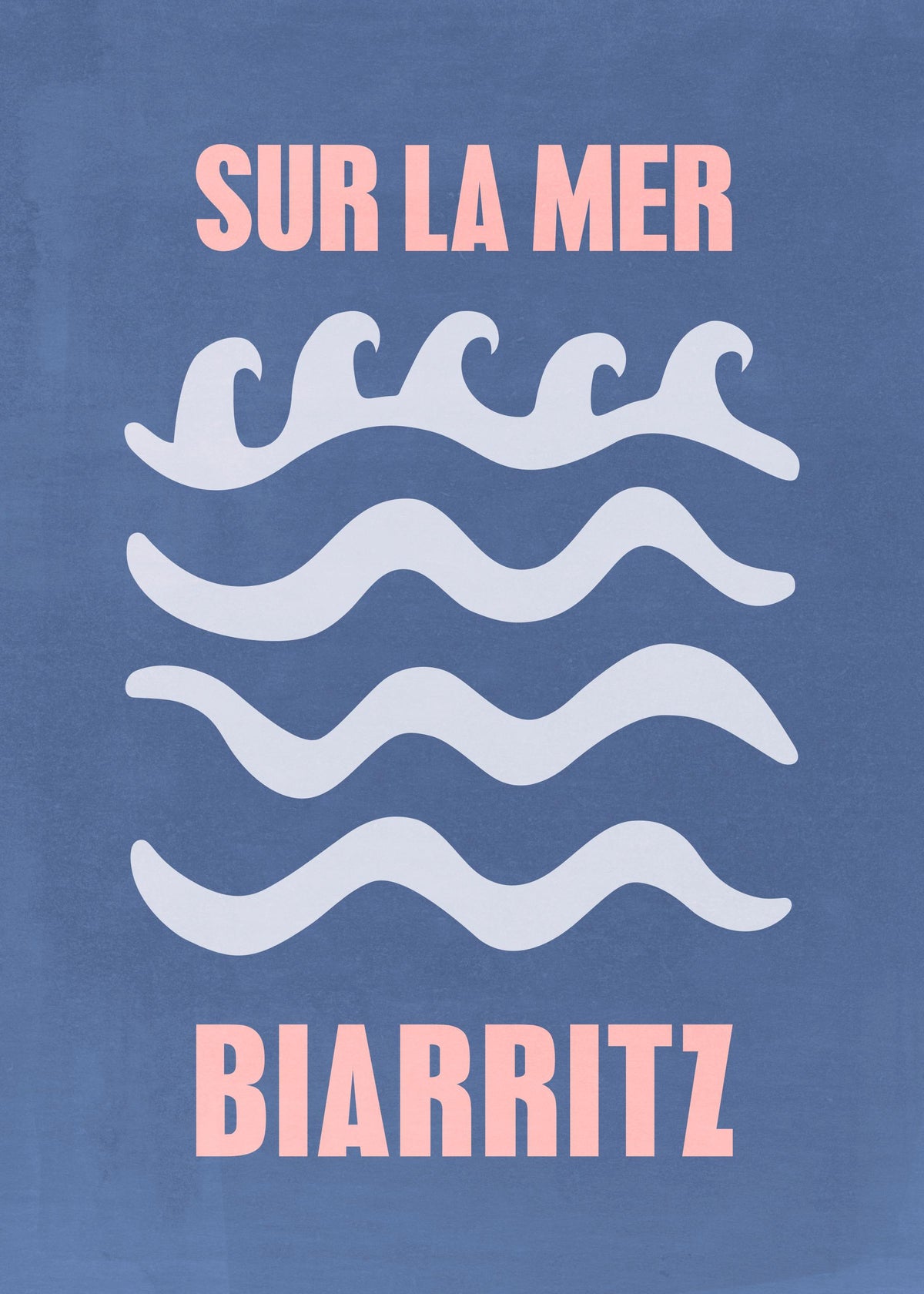Graphic Biarritz Print