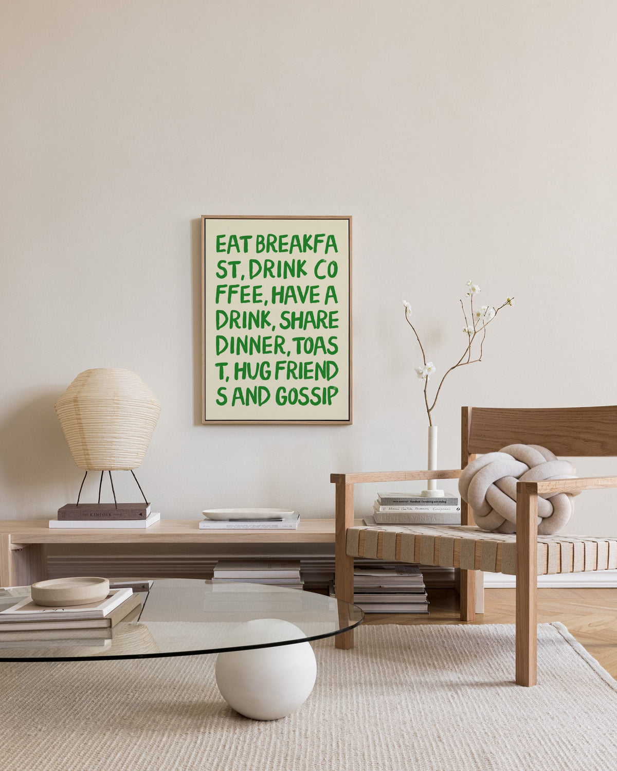 Kitchen Habits Canvas print