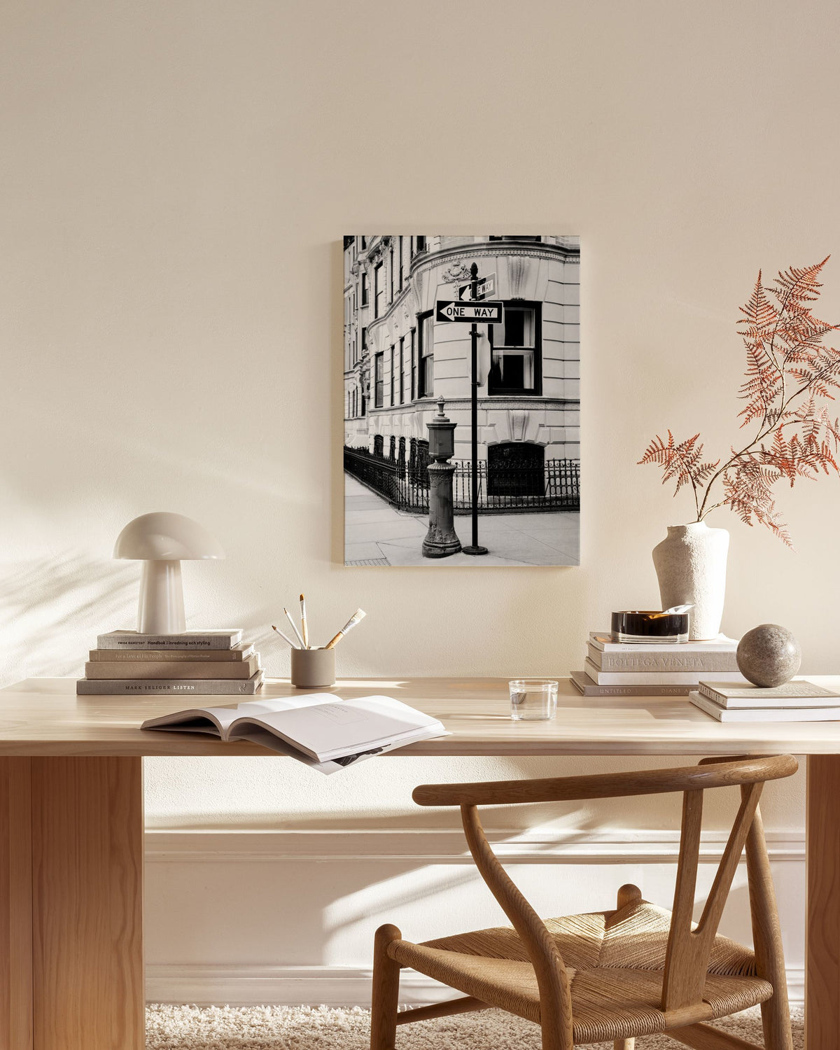 One Way Canvas print
