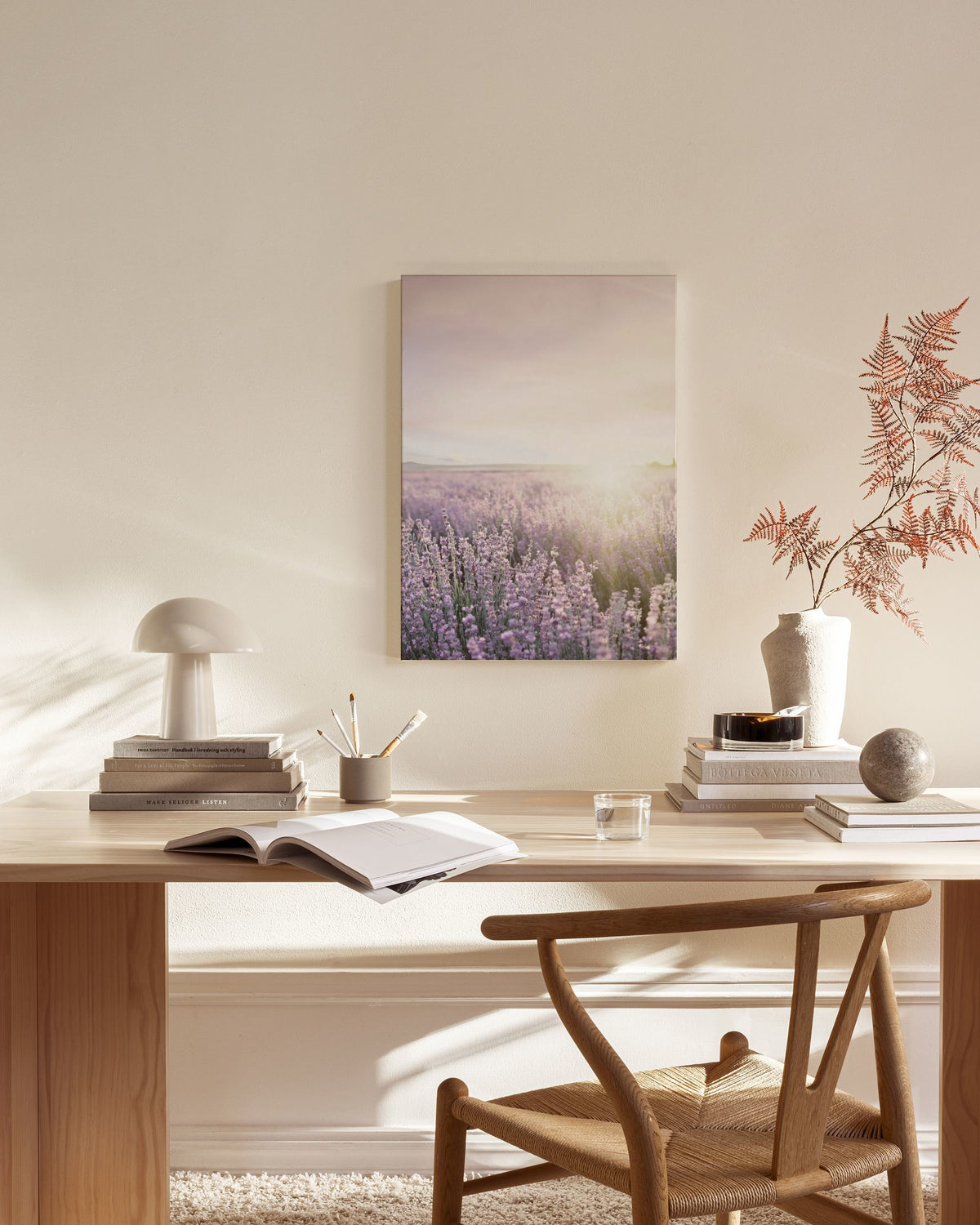 Lavender Field Canvas print
