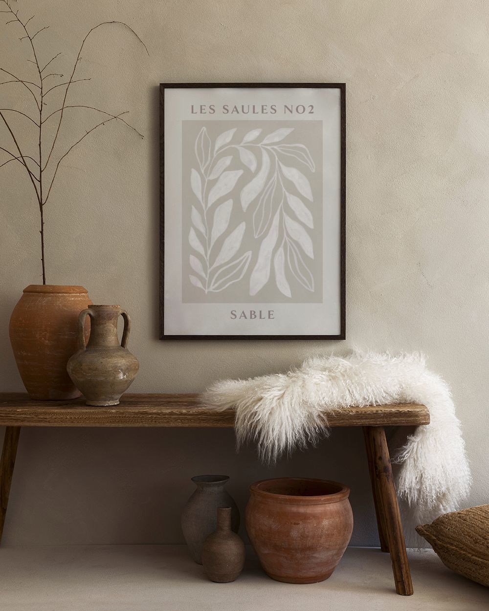 Les Saules No2 Print