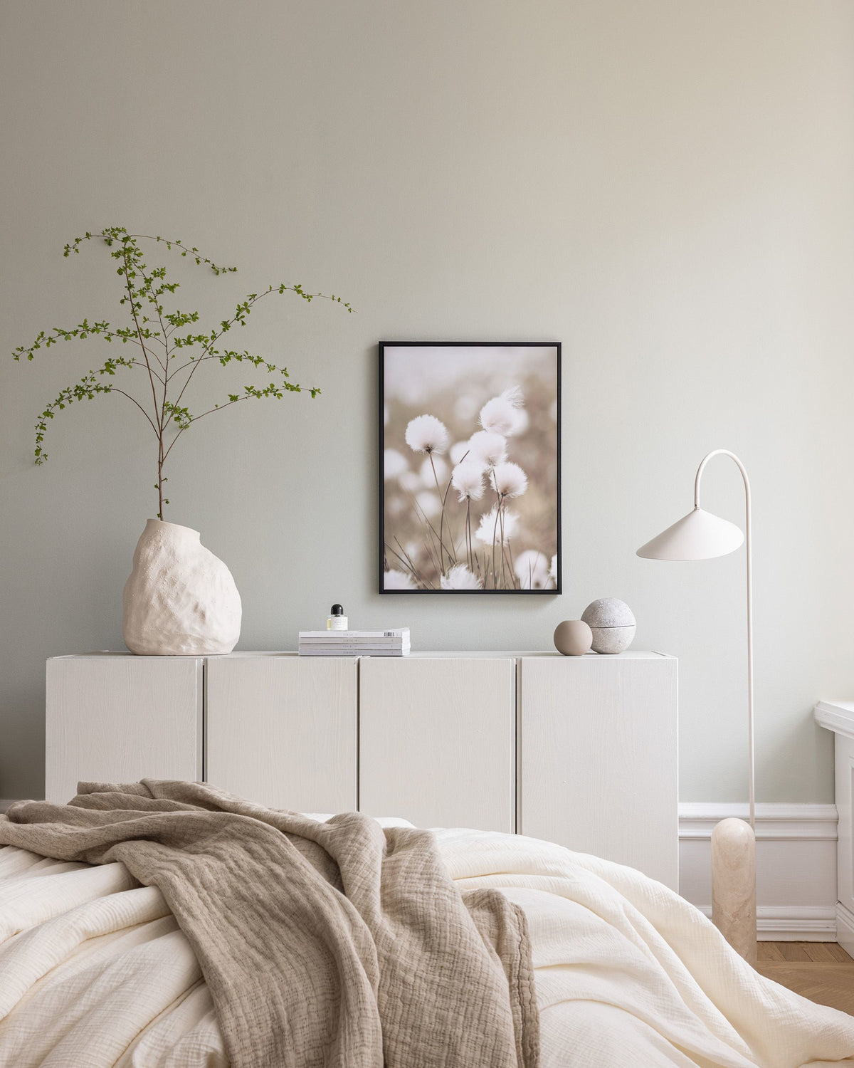 Cottongrass Canvas print