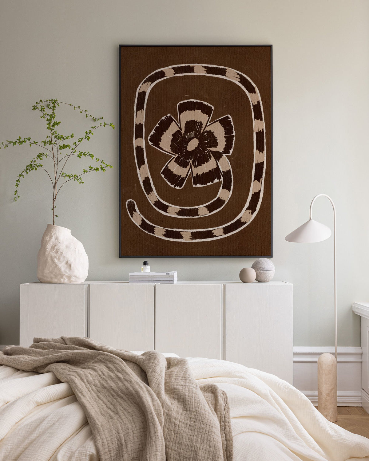 Shatha Al Dafai - Delicate Bloom 10 Canvas print