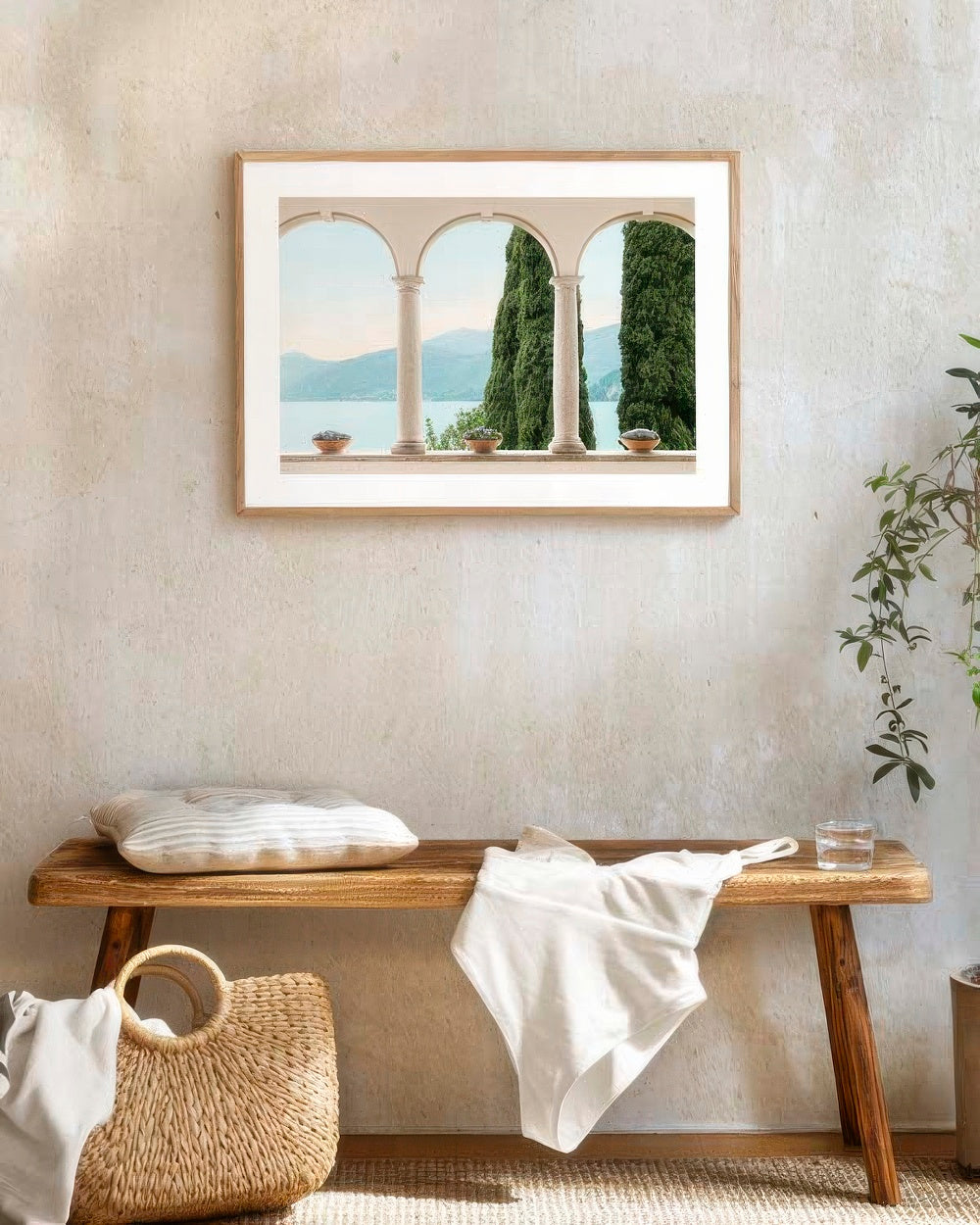 View Through Arches Print