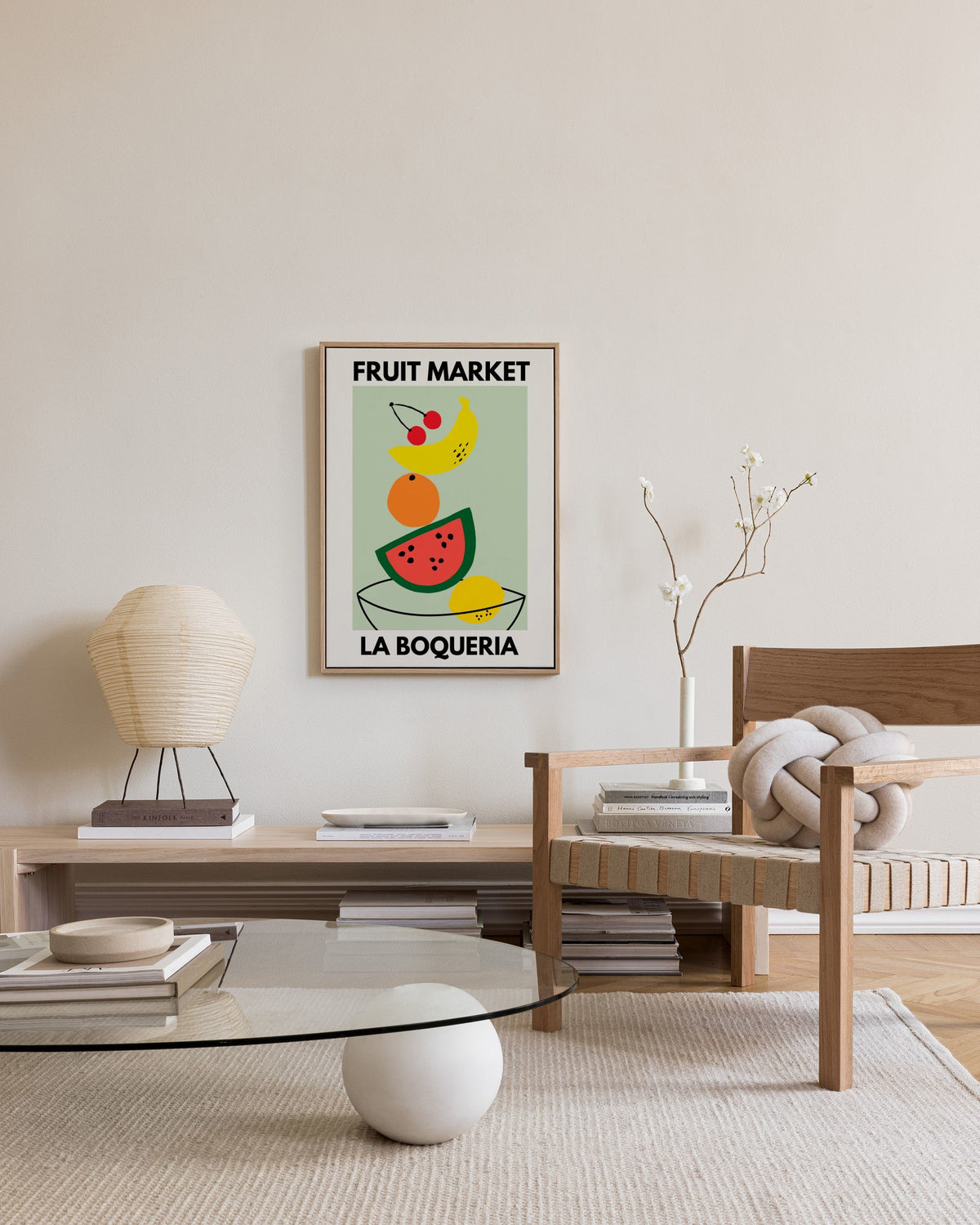 La Boqueria Canvas print
