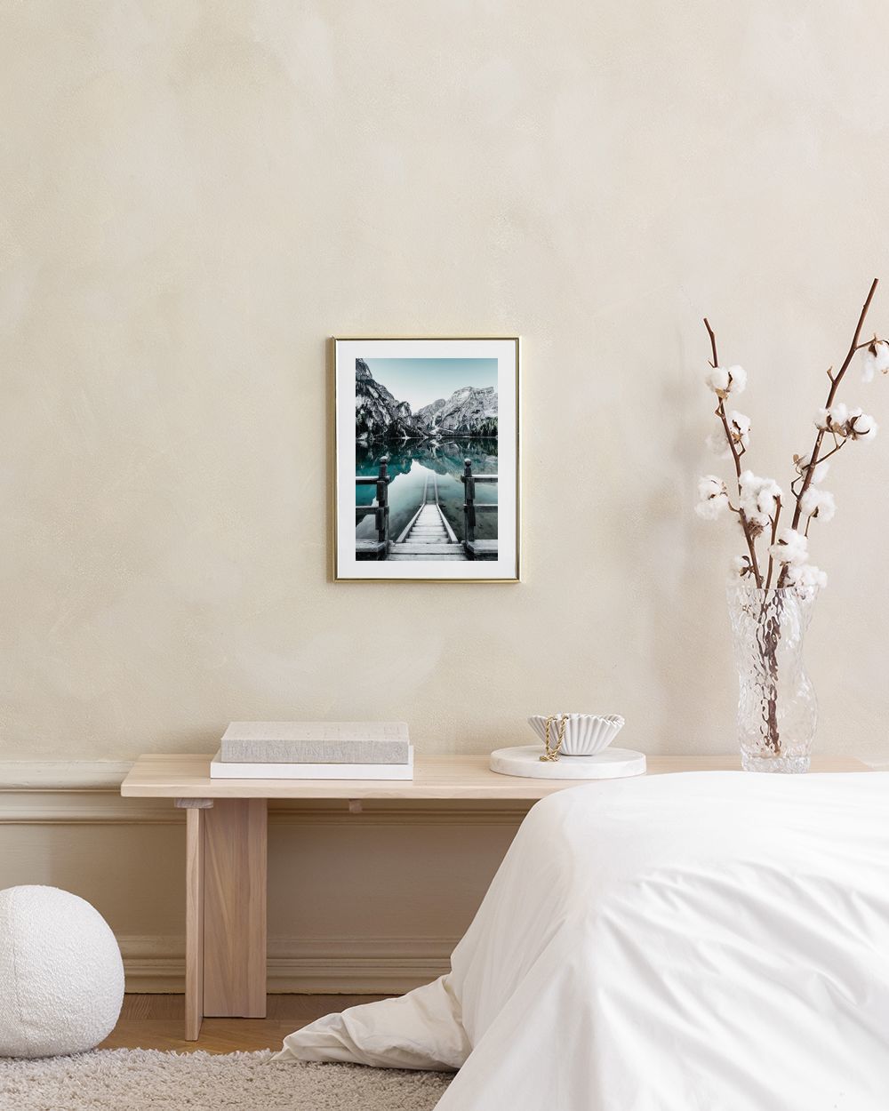 Braies Lake Print