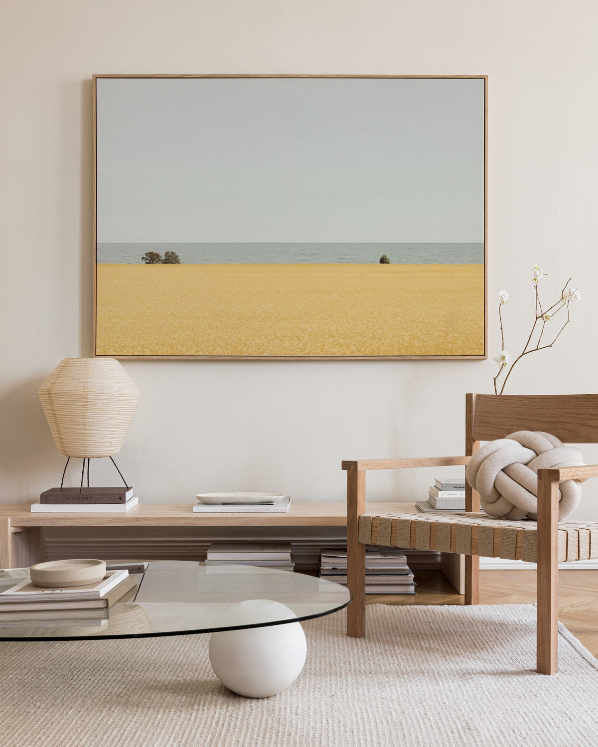 Field of Gold Canvas print