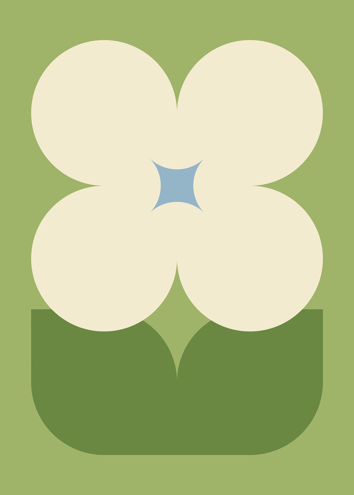 Bold Clover Plakát