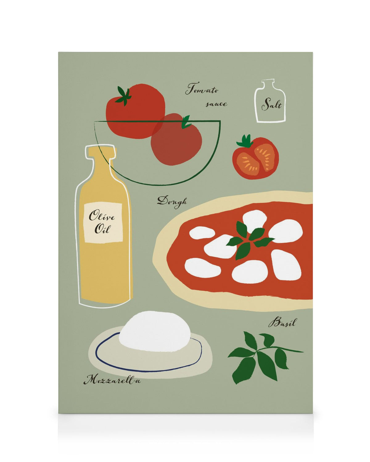 Margherita Canvas print