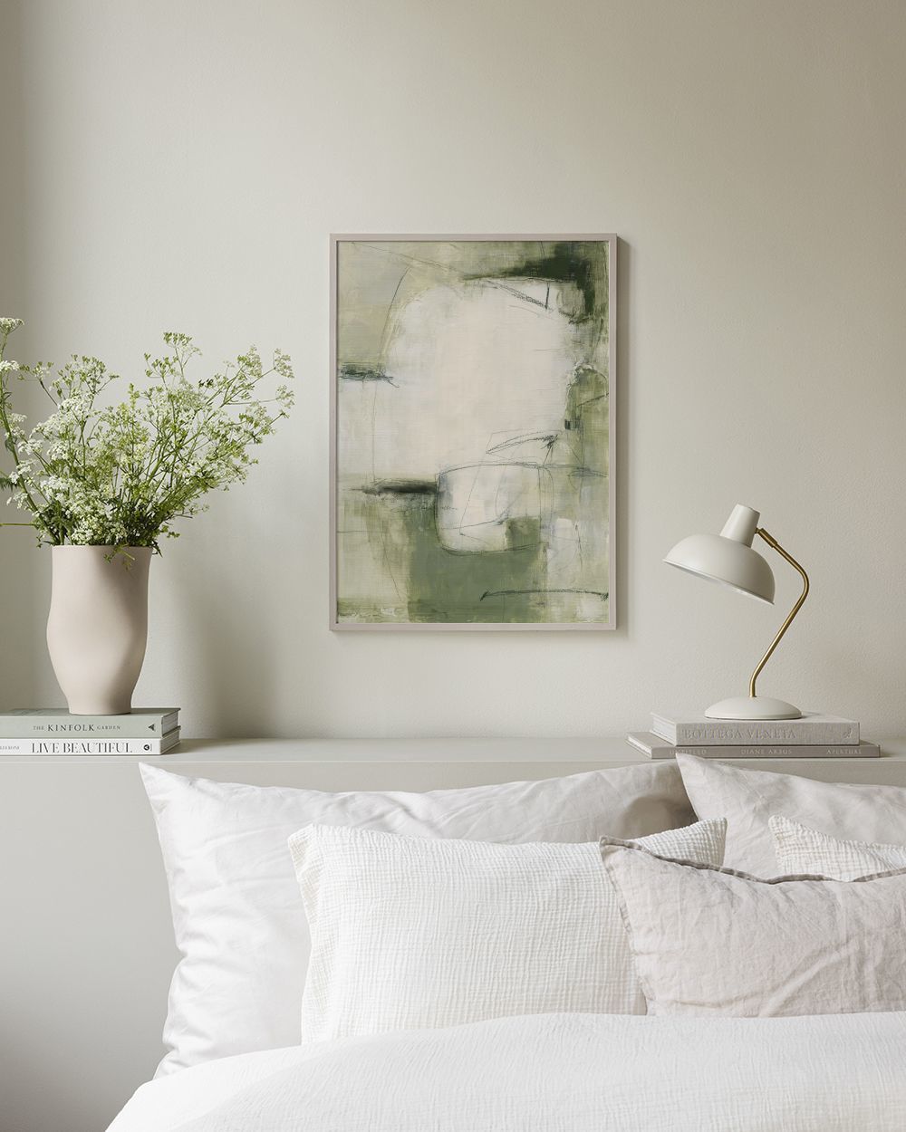 Contemporary Greens No2 Print