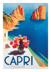 Capri Travel Print