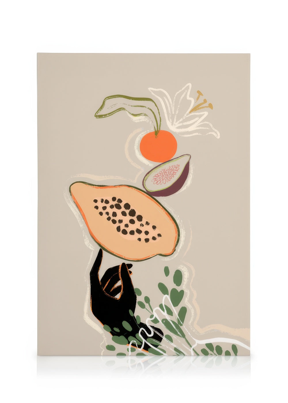 Arty Guava - Lay Hoon - Balancing Fruits Canvas print