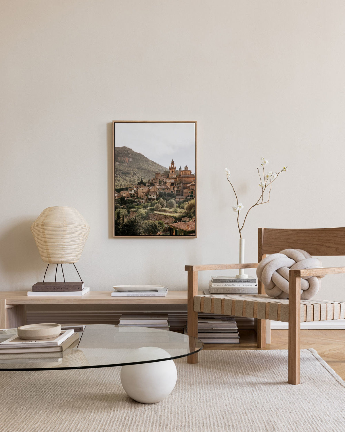 Mediterranean Valley Canvas print