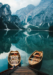 Two in the Lake Print