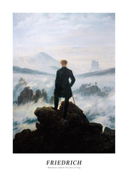 Caspar David Friedrich - Wanderer above the Sea of Fog Print