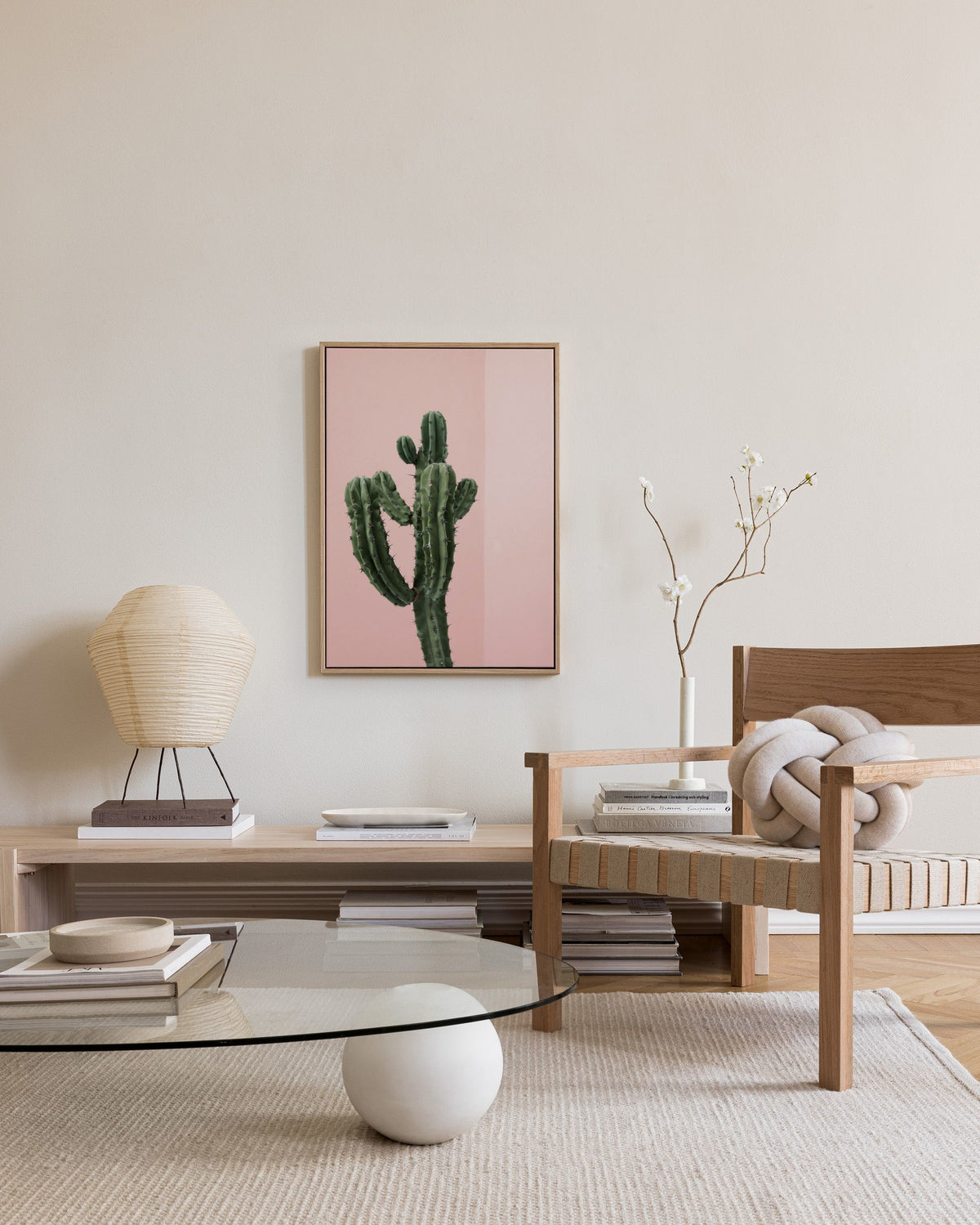 Cactus Corner Canvas print