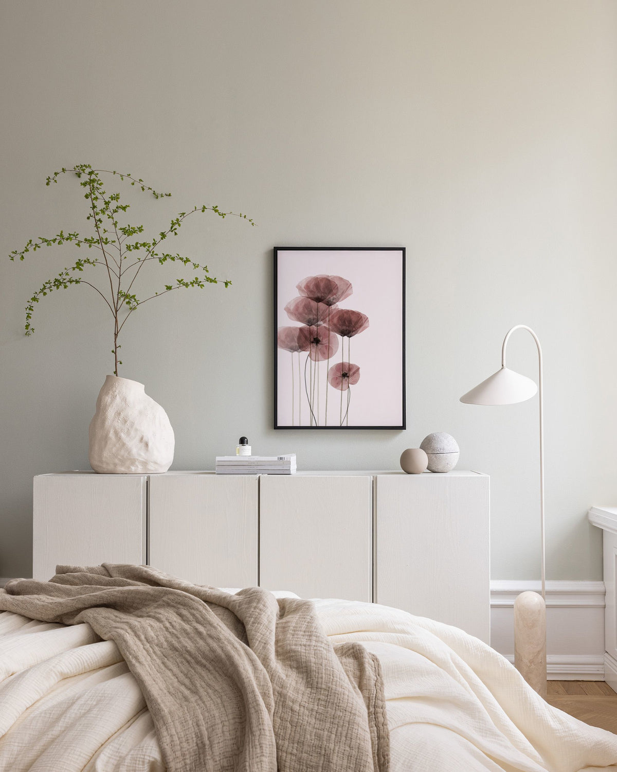 Poppy Bunch Canvas print