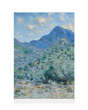 Monet - Valle Buona, Near Bordighera Canvas print