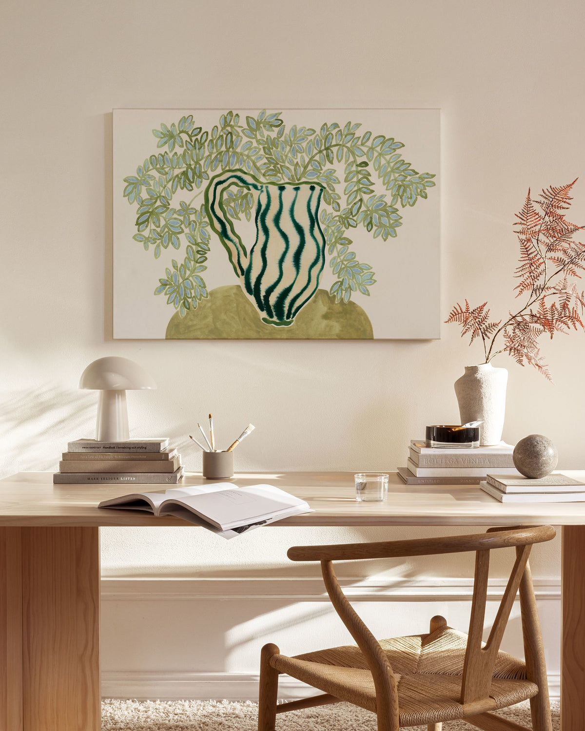 La Poire - Wisterias Canvas print