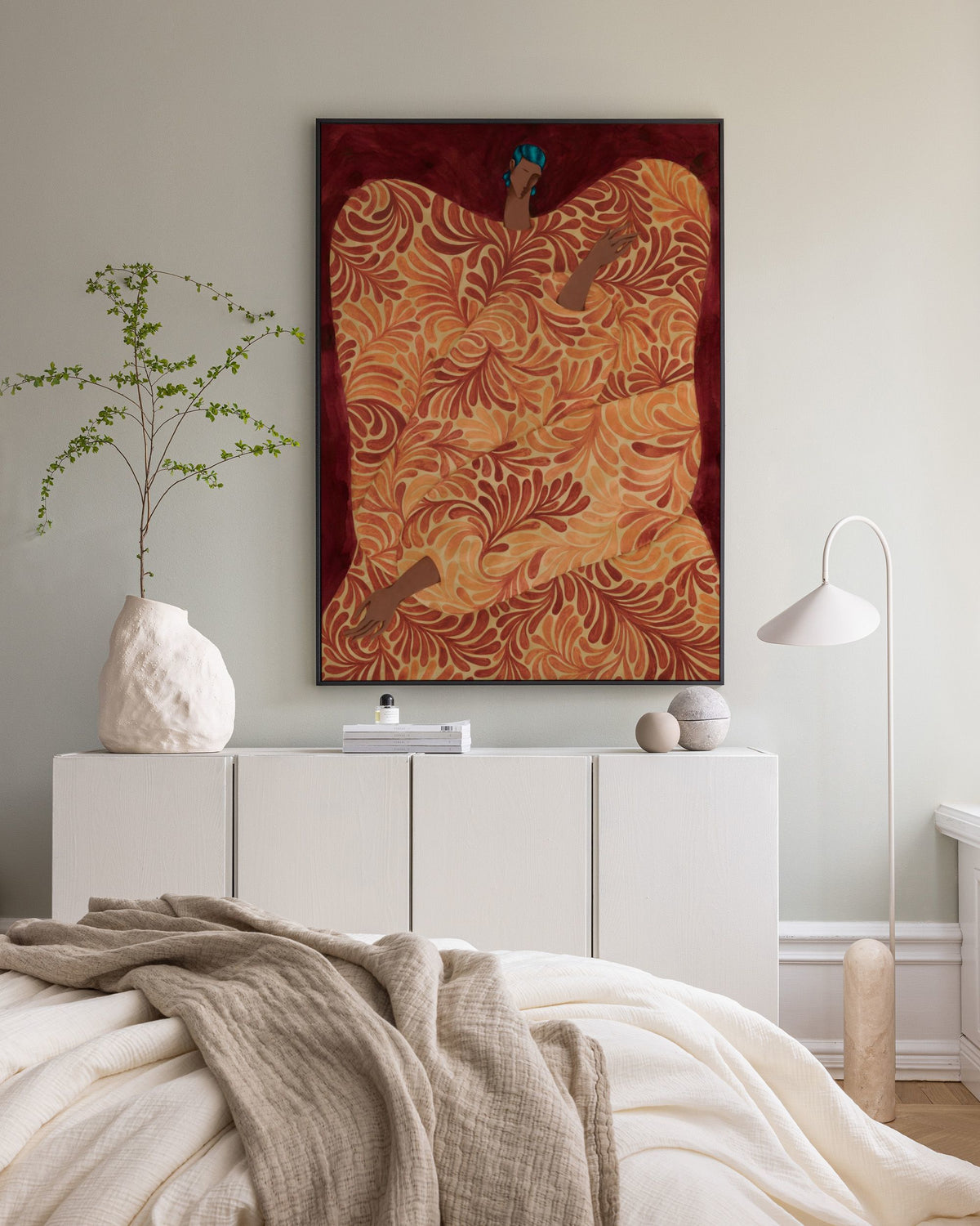 Botanica Becomes Her Canvas print