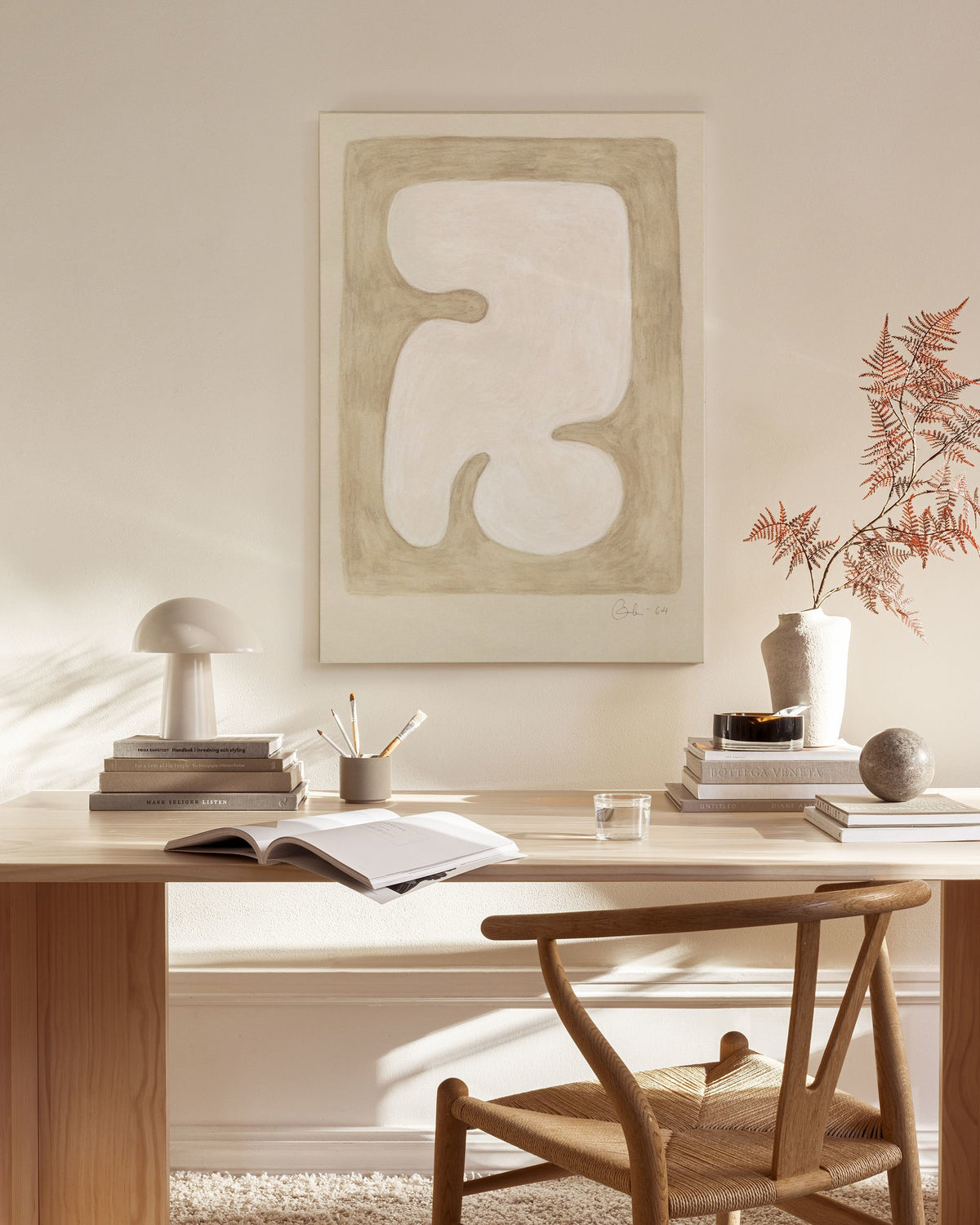 Curvature Canvas print