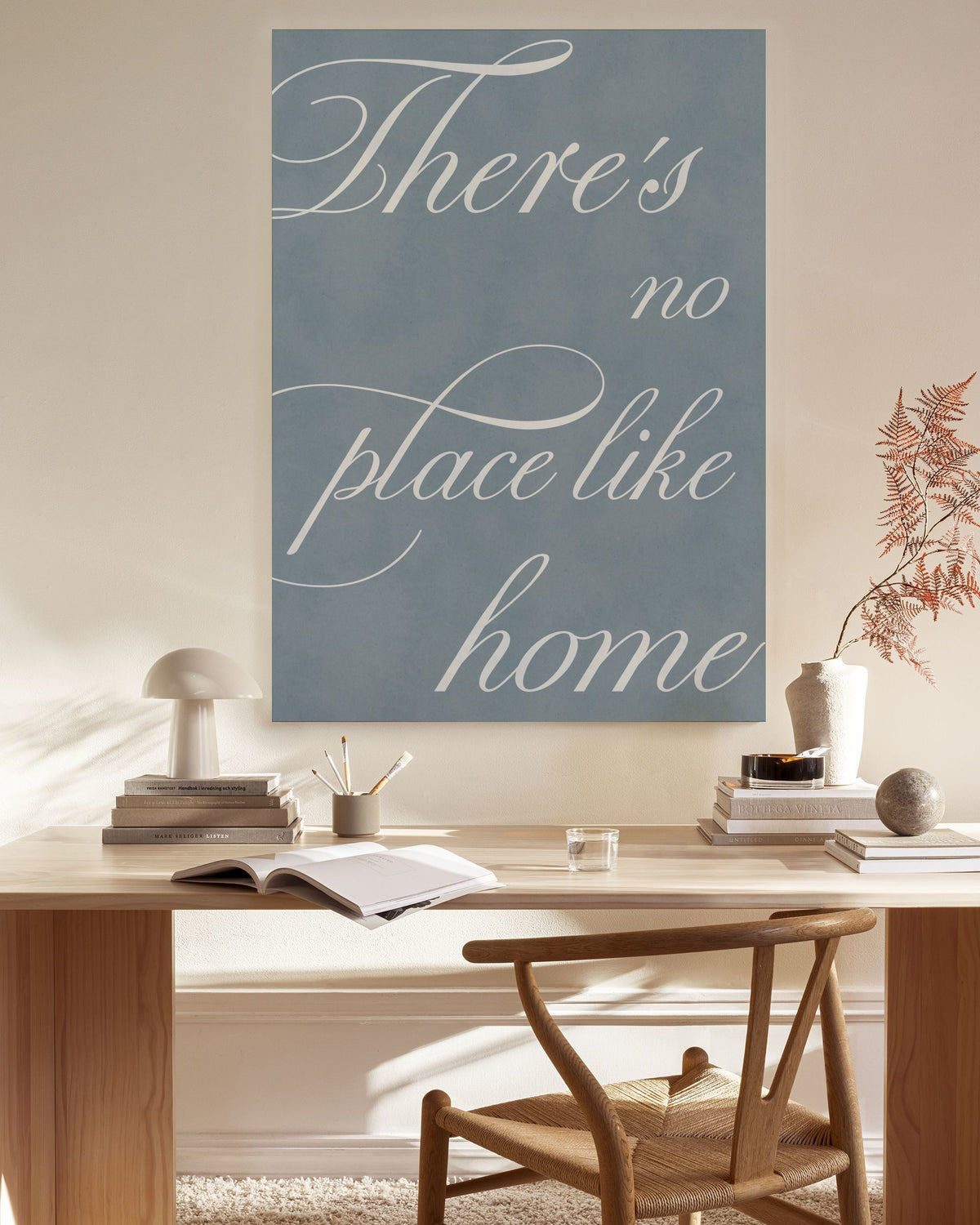 There's No Place Canvas print