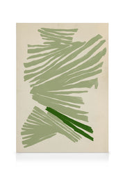 Sylvia Takken - Just Green Canvas print