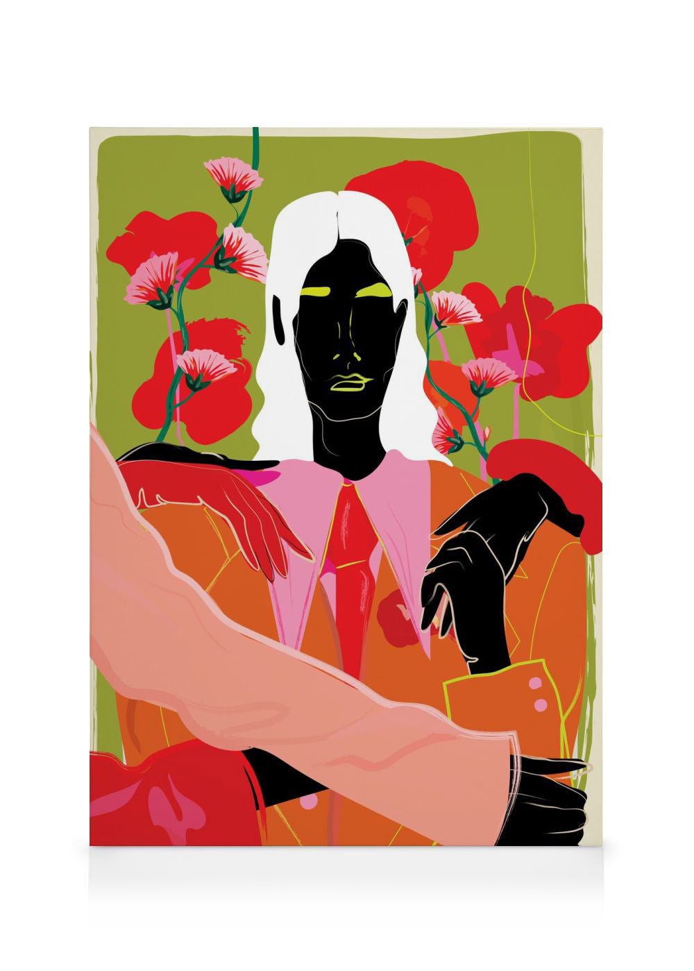 Rachel Joanis - Compassion Canvas print