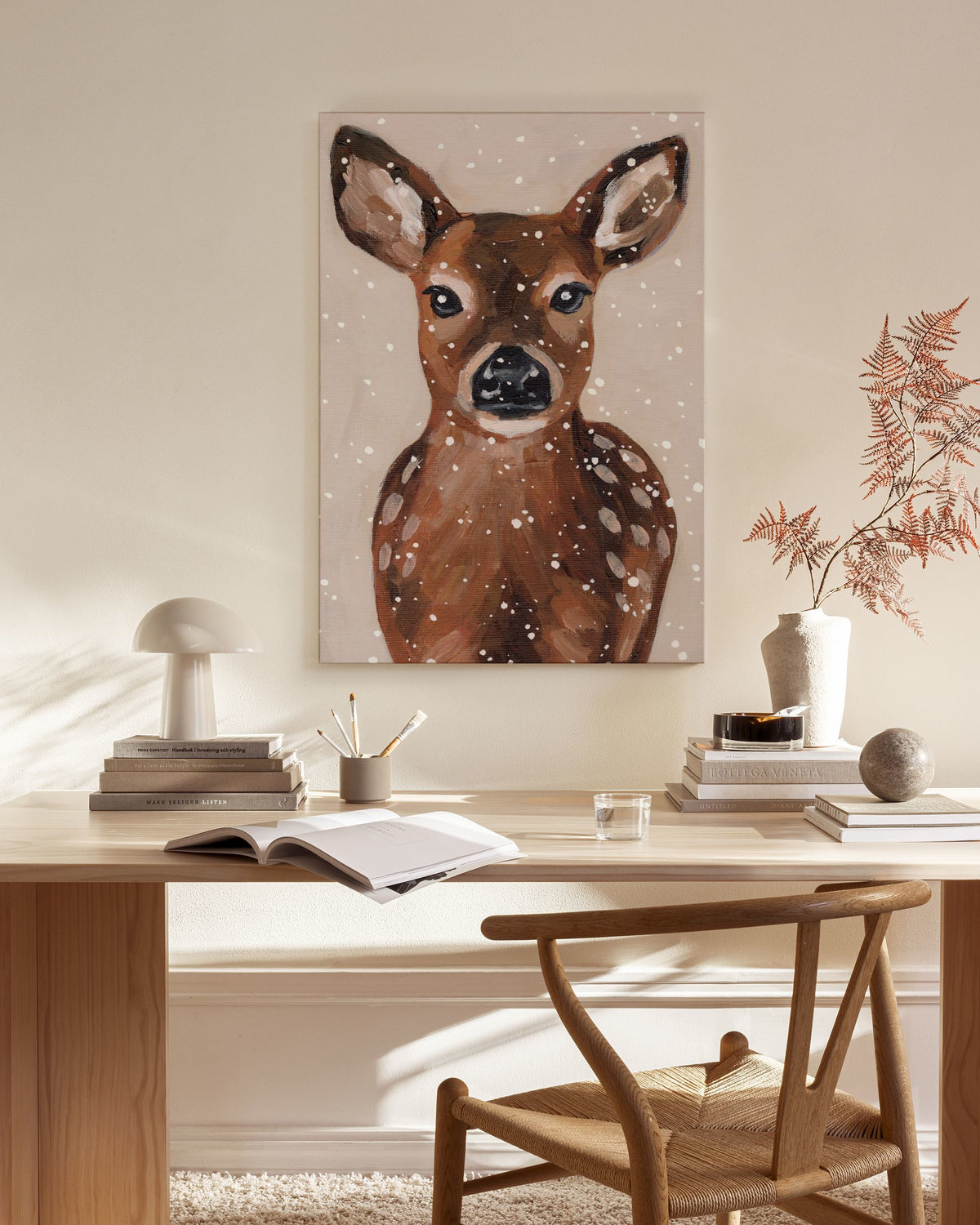 North Fawn Canvas print
