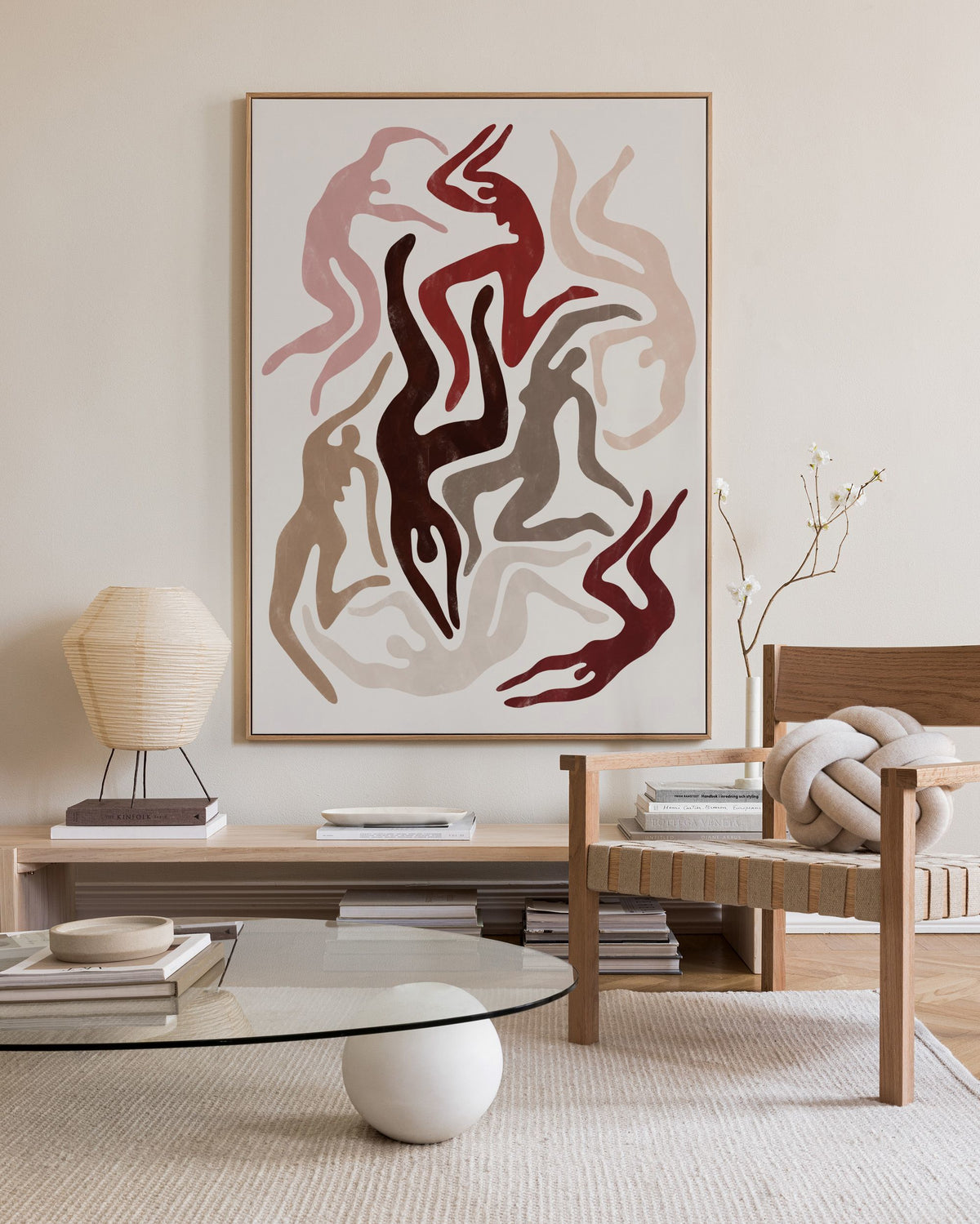 Kit Agar - The Dance Canvas print
