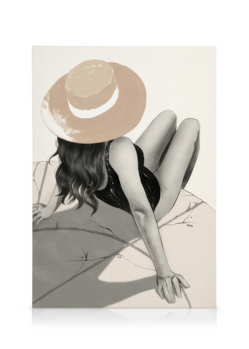 Chillin' in the Sun No1 Canvas print