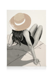 Chillin' in the Sun No1 Canvas print