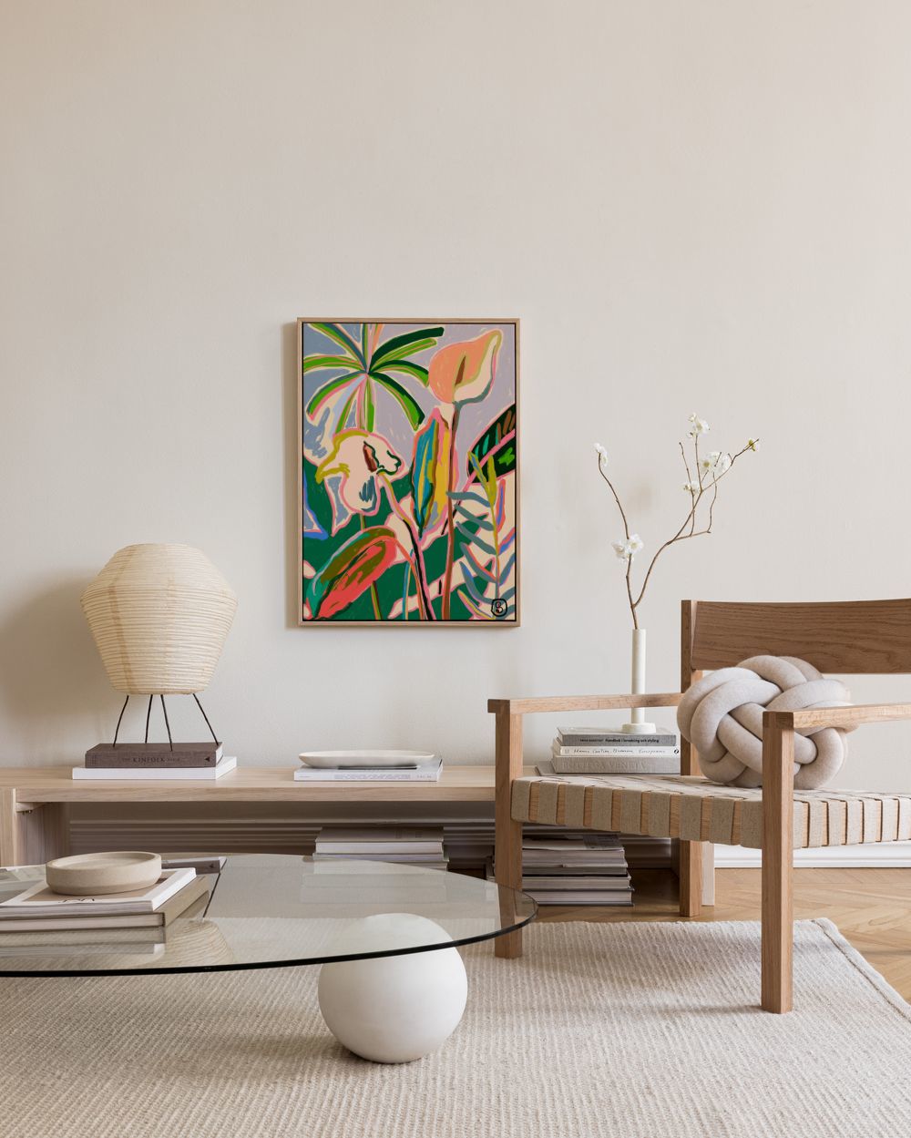 Sandra Poliakov - Peace Lily Canvas print
