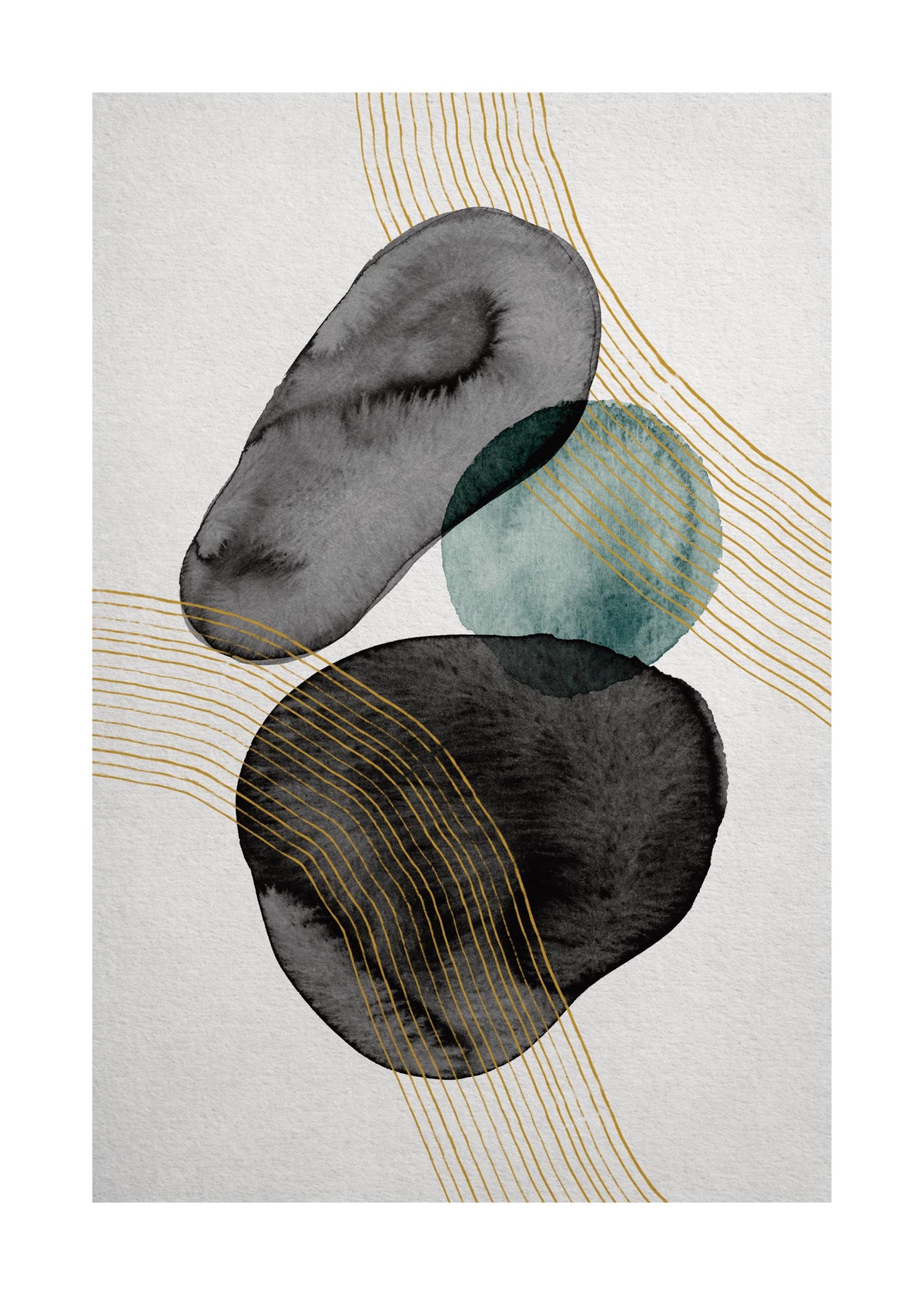 Ash and Moss No1 Print