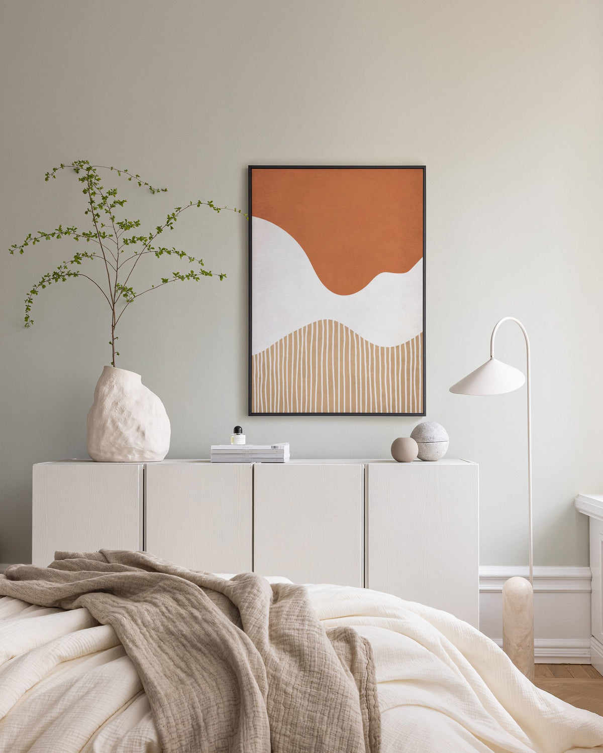 Abstract Shapes and Lines Canvas print